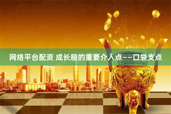 网络平台配资 成长股的重要介入点——口袋支点